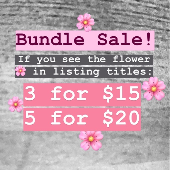 Bundle 🌸 listings for discount!! - Picture 1 of 1